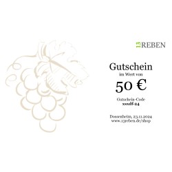 Geschenk-Gutschein über 50 €